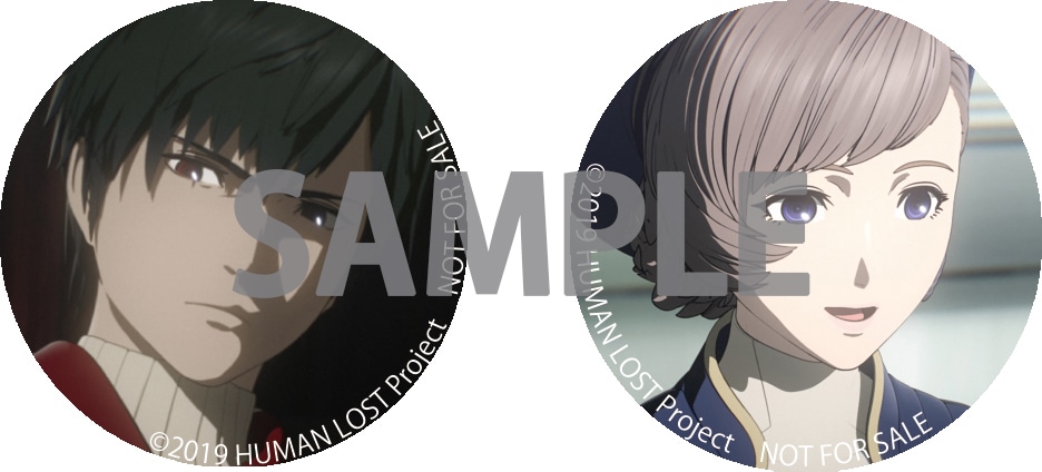 HUMAN LOST缶バッジ